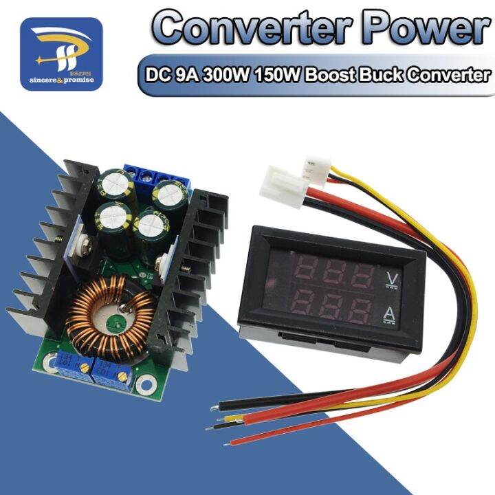 DC 9A 300W 150W Boost Converter Step Down Buck Converter โมดูลพลังงาน ...