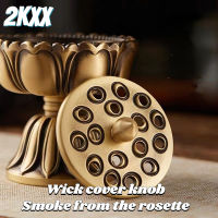 2kxx Incense Burner Pure Copper Indoor Incense Burner Incense Burner Incense Plug Home Offering Full Copper Incense Burner Imitation Antique Treasure Lotus Lamp Ornaments