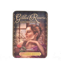 44 Pcs Oracle Tarot Cards Glided Reverie Lenormand Expanded Edition Board Deck Games Palying Cards For Party Game