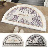 Non-slip Semicircle Door Mat Nordic Entry Mat Bathroom Anti-Slip Floor Mat