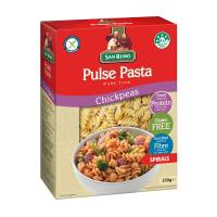 San Remo Pulse Pasta Chickpeas Spirals 250g ซานรีโม่พอลท์พาสต้า ชีคพี สไปรัล ขนาด 250 กรัม (8921)