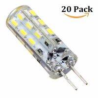 【☸2023 New☸】 yuanbianr929269 20แพ็ค G4หลอดไฟ Led 1.5W Bi-Pin หลอดไฟไฟ Led 24X3014 Smd 15W หลอดฮาโลเจนเทียบเท่ากันแตก165ลูเมน Dc12มุมลำแสง