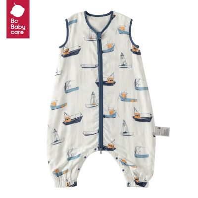 Bc Babycare Baby Sleeveless Sleeping Bag Soft Swaddle Blanket Wrap Breathable 2-way Zipper Split Leg Sleep Sack Girl Boy Clothes