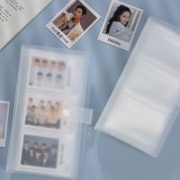 ที่ใส่การ์ดรูปภาพใสอัลบั้มรูป3นิ้วสำหรับจัดเก็บอัลบั้มขนาดเล็ก Instax แสตมป์โปสการ์ดนามบัตรสมุดเก็บสะสมอัลบั้ม