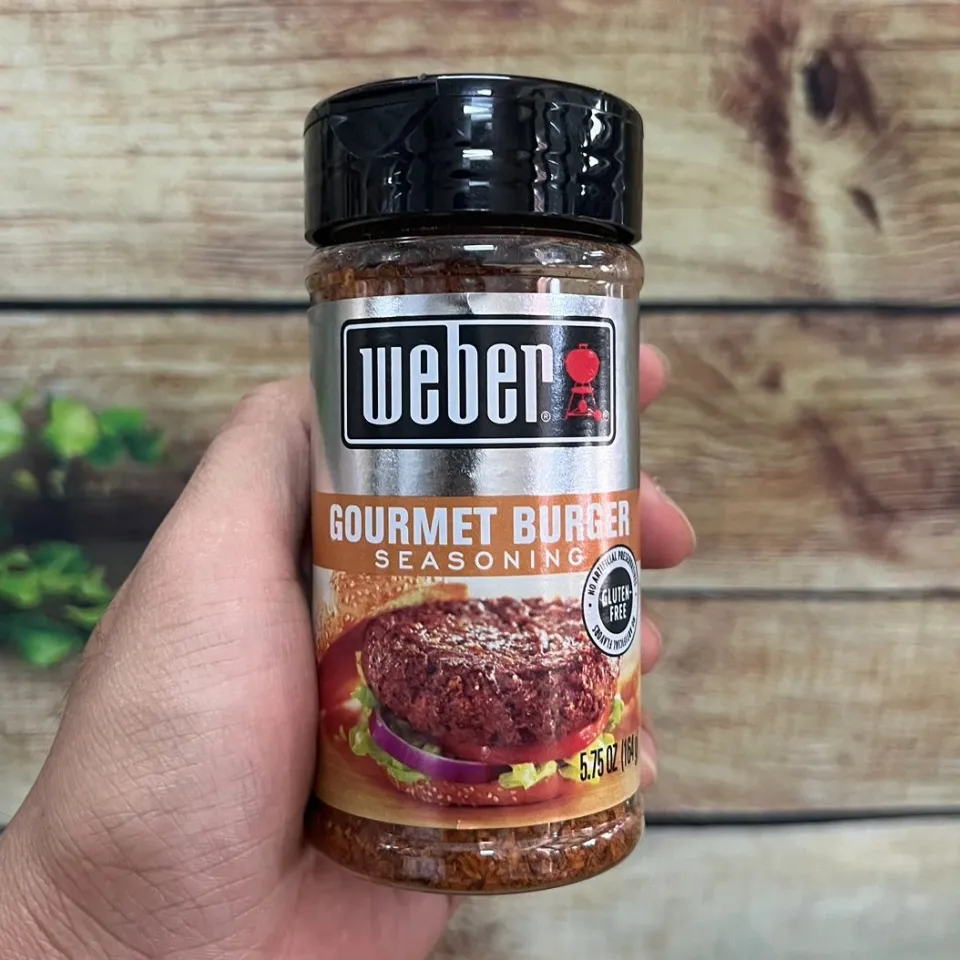 Weber Gourmet Burger Seasoning, 5.75 oz 