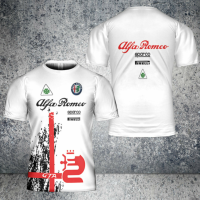 (in stock) Full 3D Fashion ALFA ROMEO Men_ S T-Shirt Size S-5XL (free nick name and logo)