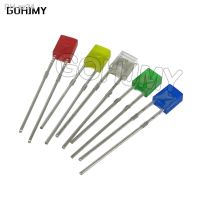 100PCS 2x3x4mm LED Diode 2X3X4 Square LED Yellow light-emitting diode NEW