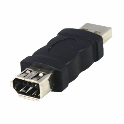 Elife Firewire IEEE 1394 6 Pin Female To USB 2.0 Type A อะแดปเตอร์ตัวผู้