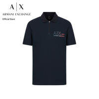 AX Armani Exchange เสื้อโปโลผู้ชาย รุ่น AX3RZFJAZJYCZ1510 - สีกรม