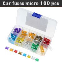 【YF】 100 pcs/lot Fuses Flags Car Fuse Micro 3A 5A 7.5A 10A 15A 20A 25A 30A