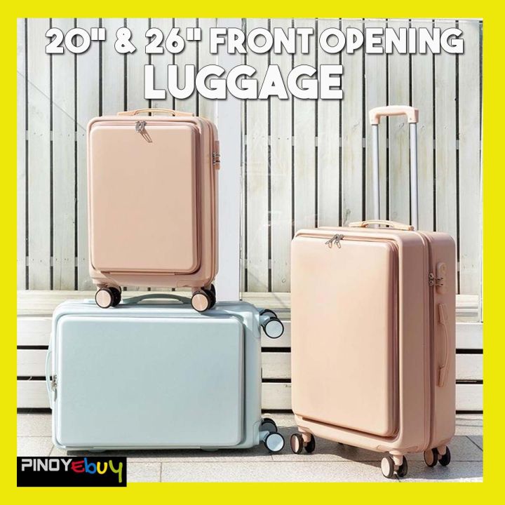 PINOYEBUY 20inches and 26 inches Hand Carry Boarding Luggage for Women ...