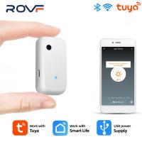 Rovf Tuya Wifi Light Sensor 09 เซนเซอร์วัดระดับความสว่าง ทํางานผ่านแอพ Tuya / Smart Life
