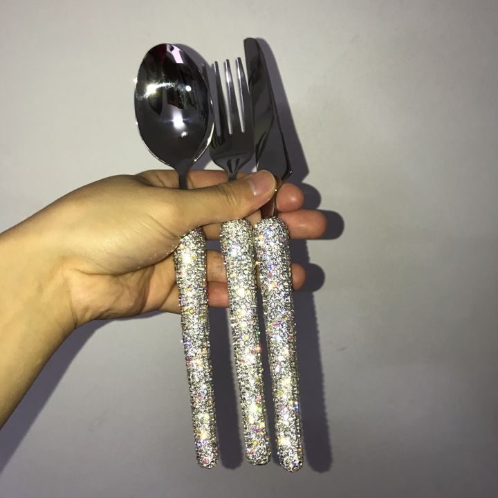 sparkling-diamond-cutlery-set-3-piece-knife-fork-and-spoon-set-304-stainless-steel-eco-friendly-travel-flatware-dinnerware-set-flatware-sets