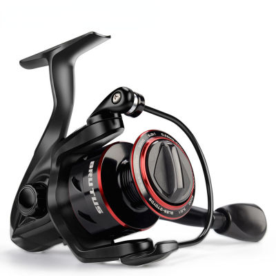 Retcmall6 Brutus Super Light Spinning Fishing Reel 8กก. ลากสูงสุด5.0:1อัตราทดเกียร์น้ำจืดปลาคาร์พ Fishing Coil