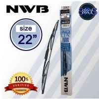 NWB ใบปัดน้ำฝน NWB AQUA GRAPHITE แท้ติดรถ  ขนาด 22 นิ้ว