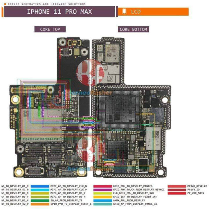 Borneo Schematics 3612 Months PCB bitmaps for Samsung Android Mobile