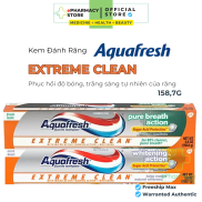 Kem đánh răng Aquafresh Extreme Clean Whitening & Extreme Clean Purebreath