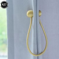 1 Pcs Magnetic Ball Curtain Tie Rope Backs Holdbacks Rope Winding Buckle Clips Accessory Rods Hook Holder Home Decorations