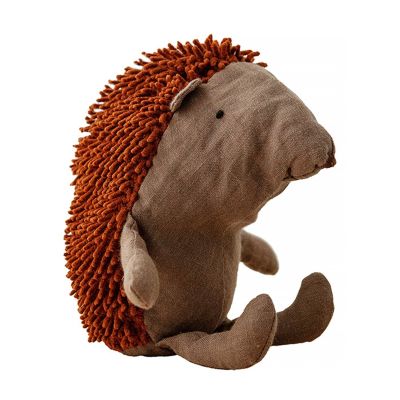 INS Nordic Forest Animal Linen Hedgehog Doll Pillow Stuffed Plush Toy Baby Room Children Room Decoration Kids Comfort Doll