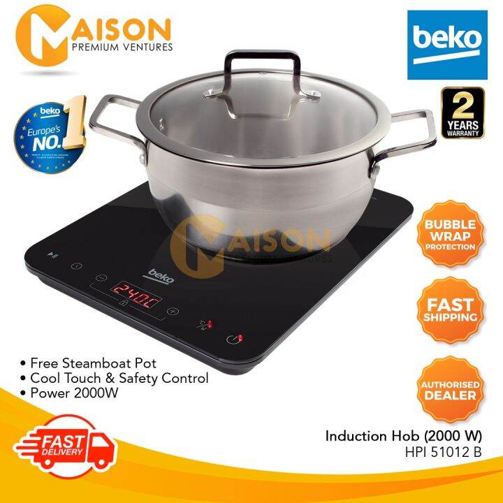 induction cooker with 2 years warranty