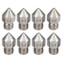 0.2Mm 0.3Mm 0.4Mm 0.5Mm 0.6Mm 0.8Mm 1.0Mm Stainless Steel 3D Printer Nozzle For 1.75Mm Filament MK8 Extruder