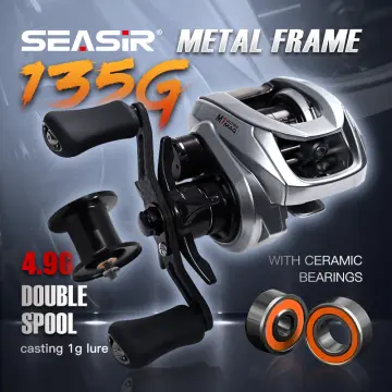 SEASIR M800 Baitcasting Fishing Reel Brass Gears 8KG Max Drag 7.1