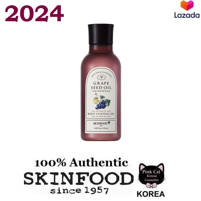 Korean Cosmetics SKINFOOD Grape Seed Oil Body Coating Oil 180ml Lazada PH