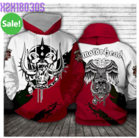 Motorhead Big Logo All Over Printing 3D Hoodie N98