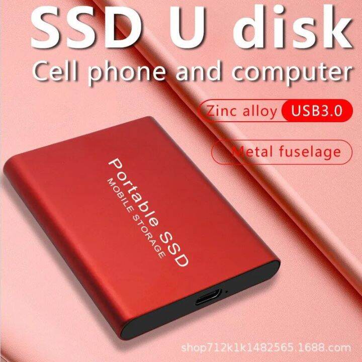 Ultra Thin SSD Wireless 1TB 2TB 4TB 8TB Storage Devices External Hard