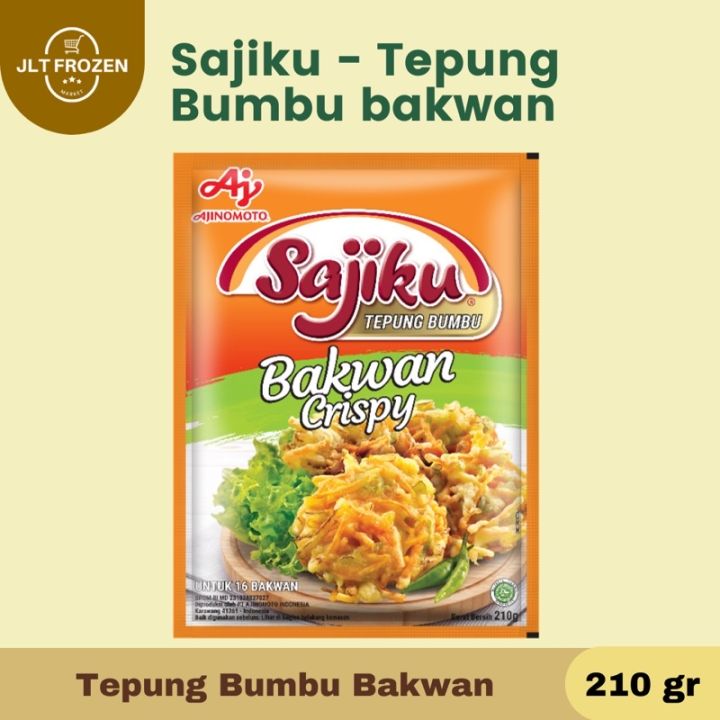 Sajiku Tepung Bumbu Bakwan Crispy 210gr Lazada Indonesia 