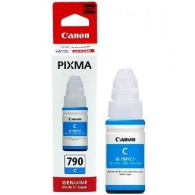หมึกเติม Canon Bottle 790 Cyan ของแท้ 100% สำหรับ Printer G1000 G2000 G3000 G4000 G1010 G2010 G3010 G4010