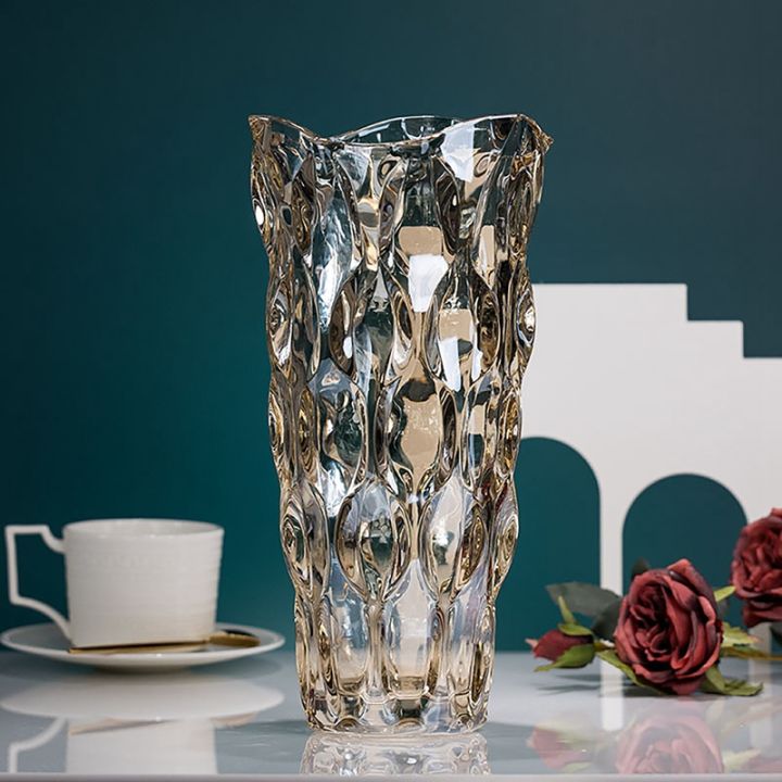 ryukuang-crystal-glass-vase-flower-arrangement-decorative-american-living-room-model-room-hotel-utensils-and-ornaments