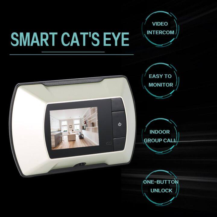 ราคาถูก-2-4-lcd-visual-monitor-door-peephole-peep-hole-viewer-camera-video