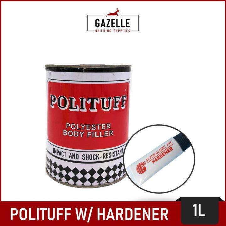 Polituff with Hardener Polyester Body Filler Impact & Shock Resistant
