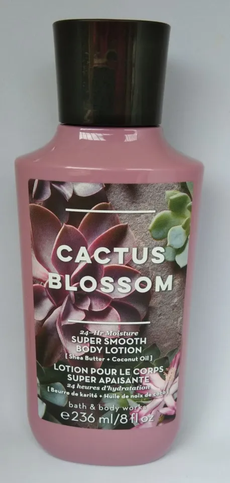 Bath and Body Works CACTUS BLOSSOM Super Smooth Body Lotion 8 Fluid Ounce