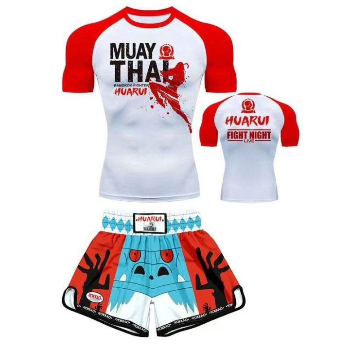 กางเกงมวย-mma-แบบสั่งตัดกางเกงขาสั้นเอวสูงสำหรับผู้ชายแห้งเร็วชุดฝึกซ้อมสำหรับต่อสู้แบบกระสอบทราย