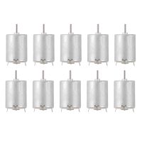 10X 8000RPM 9V 68MA High Torque Magnetic Cylindrical Mini DC Motor Silver