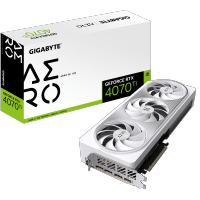 GIGABYTE RTX 4070Ti AERO OC 12GB การ์อจอ GeForce VGA ( RTX 4070 Ti )