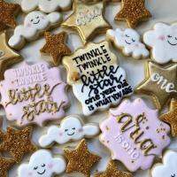 5Pcs/set Cloud Shaped Cookie Cutter Press Pastry Biscuit Cake Icing Sugar Mould G7I1