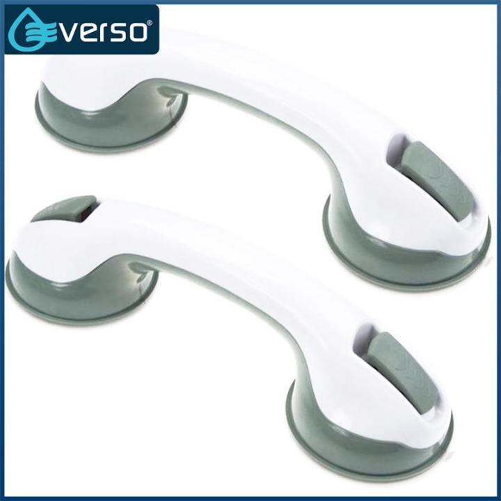 Suction Grab Bar 12'' Shower Handle Bathroom Balance Bar with Strong