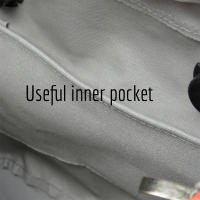TANQU New Inner Lining Zipper Pocket for Classic Size Obag Super Advanced Insert with Inner Waterproof Coating for O Bag