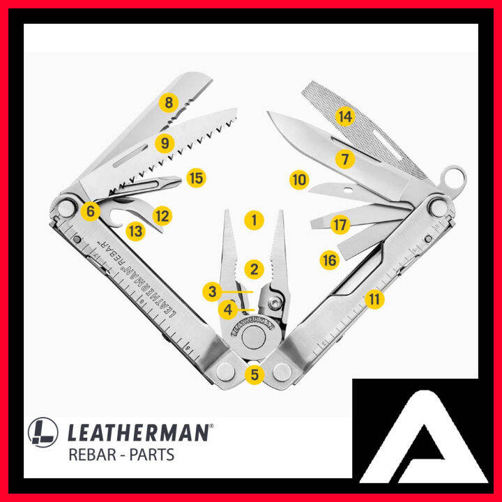 Leatherman REBAR PARTS / some parts fits the WAVE too Lazada PH