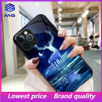 MG TIKTOK ระเบิด High-End กระจกนิรภัยเคสโทรศัพท์สำหรับ iPhone 14 14max 14Promax 13 13Pro 13Promax 12ProMax 11 7Plus 8Plus XR XS X XSMAX 11ProMax 11pro 12 12pro Night Deer