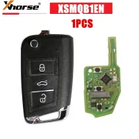 1PCS/LOT Xhorse XSMQB1EN for V-W MQB Smart Proximity Remote Key XSMQB1EN 3 Buttons for VVDI2/VVDI Key Tool