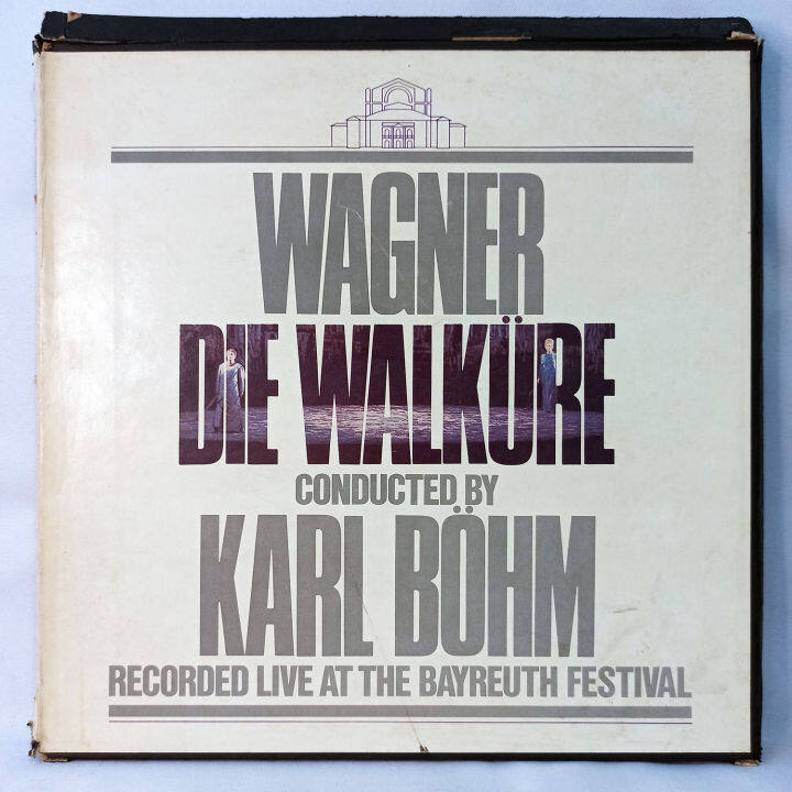 (Box Set, 4 LPs) Wagner, Karl Bohm - Wagner: Die Walkure - Vinyl Record ...