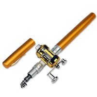 Pen Holder Fishing Rod Ultra Short Sea Pole Portable Pocket Aluminum Alloy Shell Reinforced Explosion-proof Ring Rod