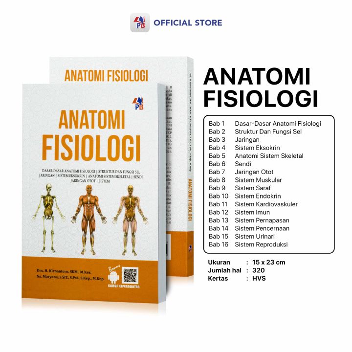 Buku Anatomi Fisiologi Dasar-Dasar Anatomi Fisiologi /Pustaka Baru ...