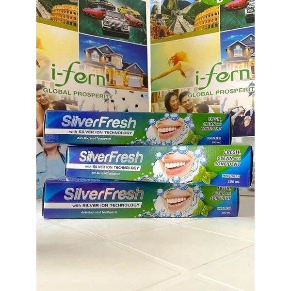 silver fresh Toothpaste Lazada PH