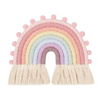 นอร์ดิกทอ 8 เส้น Rainbow Tapestry แขวนผนังห้องนั่งเล่นห้องนอนสีจี้ตกแต่งแขวนผนังตกแต่งบ้าน-lihanrui