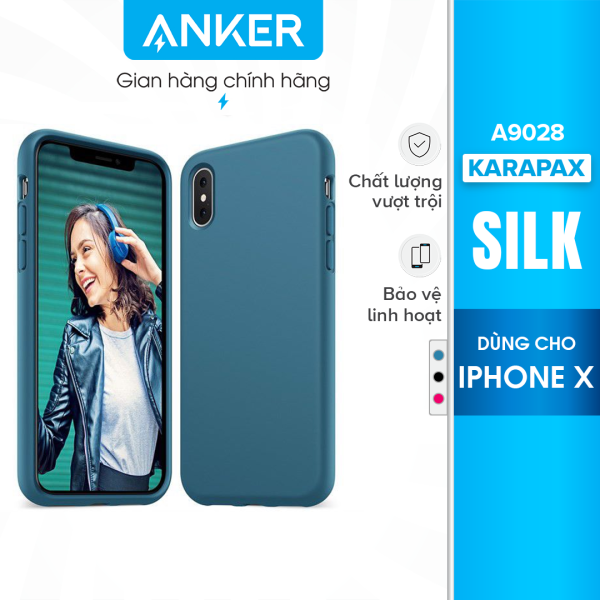 Ốp lưng Karapax Silk cho iPhone X by Anker – A9028